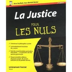 livre la justice pour les nuls, 3e édition