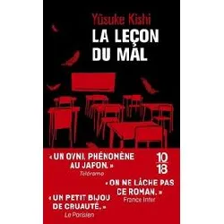 livre la leçon du mal