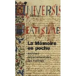 livre la memoire en poche