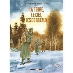 livre la terre, le ciel, les corbeaux