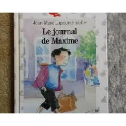 livre le journal de maxime