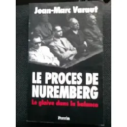 livre le procès de nuremberg