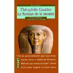 livre le roman de la momie - et autres récits antiques