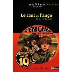 livre le saut de l'ange - de la 5e à la 4e