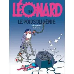 livre léonard le poids du génie