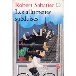 livre les allumettes suédoises