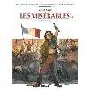 livre les misérables en bd - les grands classiques de la littérature en bande dessinée