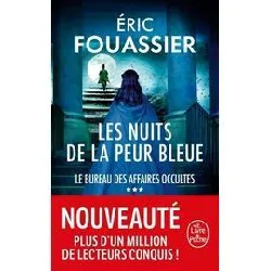 livre les nuits de la peur bleue (le bureau des affaires occultes, tome 3)