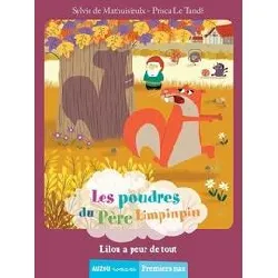 livre les poudres du père limpinpin - lilou a peur de tout