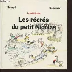 livre les récrés du petit nicolas