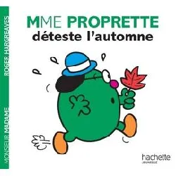 livre madame proprette déteste l'automne