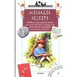 livre messages secrets