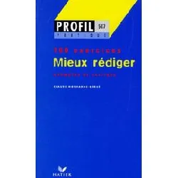 livre mieux rediger