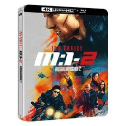 livre mission impossible 2 édition limitée steelbook blu - ray 4k ultra hd