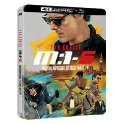 livre mission : impossible rogue nation édition limitée steelbook blu - ray 4k ultra hd