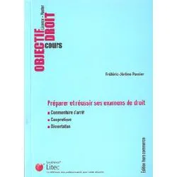 livre objectif droit preparer et reussir examens