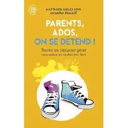 livre parents, ados, on se détend !