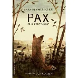 livre pax et le petit soldat