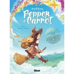 livre pepper et carrot tome 1 - potions d'envol