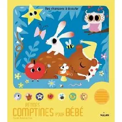 livre petites comptines pour bébé