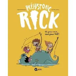 livre préhistoric rick, tome 02