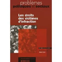 livre problèmes politiques et sociaux n° 943, décembre 200 - les droits des victimes d'infraction