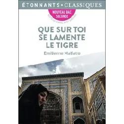 livre que sur toi se lamente le tigre