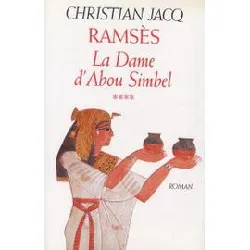 livre ramses - tome 4, la dame d'abou simbel