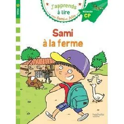 livre sami et julie cp niveau 2 sami a la ferme