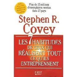 livre sept habitudes de ceux qui réalisent tout ce qu'ils entreprennent (les),nlle