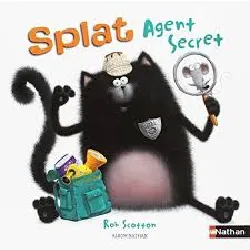 livre splat agent secret - fait partie du pack 3133091222147