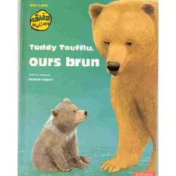 livre teddy toufflu, ours brun