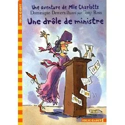 livre une drôle de ministre