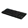 logitech clavier de jeu mécanique g pro - clavier - backlit - usb - international us - commutateur : gx blue clicky - noir