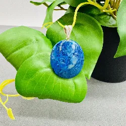 pendentif en pierre naturelle lapis lazuli