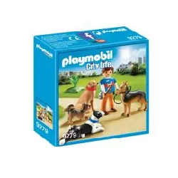 playmobil 9279 - entraineur et chiens