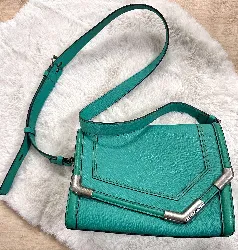 sac karl lagerfeld en cuir vert