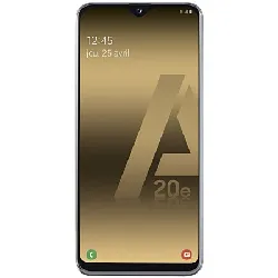 smartphone samsung galaxy a20e double sim 32 go blanc