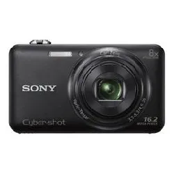 sony cyber - shot dsc - wx80 - appareil photo numérique - compact - 16.2 mp - 8x zoom optique - carl zeiss - wireless lan - noir