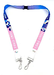 tour de cou/cordon/lanyard officiel volontaire et staff jo paris 2024 olympics