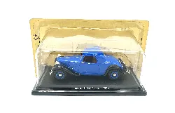 voiture miniature 1/43 atlas - citroen traction 11 bl coupé 1938 bleue