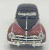 voiture miniature 1/43 norev - peugeot 203 darl’mat 1953 - rouge et noir