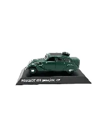 voiture miniature 1/43 peugeot 402 gazogene - 1939 - verte