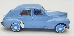 voiture miniature 1/43 solido - peugeot 203 - bleu