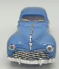 voiture miniature 1/43 solido - peugeot 203 - bleu