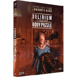 blu-ray 2 films de lamberto bava : delirium + body puzzle - pack - blu - ray