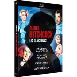 blu-ray coffret alfred hitchcock, les classiques blu - ray