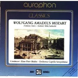 cd w. a. mozart famous aries - soloist : miki sahashi