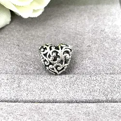 charm pandora coeur royal argent 925 millième (22 ct) 1,74g