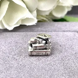 charm pandora diplome 2021 argent 925 millième (22 ct) 3,52g